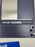 LOT OF 3 MAXELL OC112P-2 OPTICAL DISK CARTRIDGES, REWRITABLE , PREOWNED