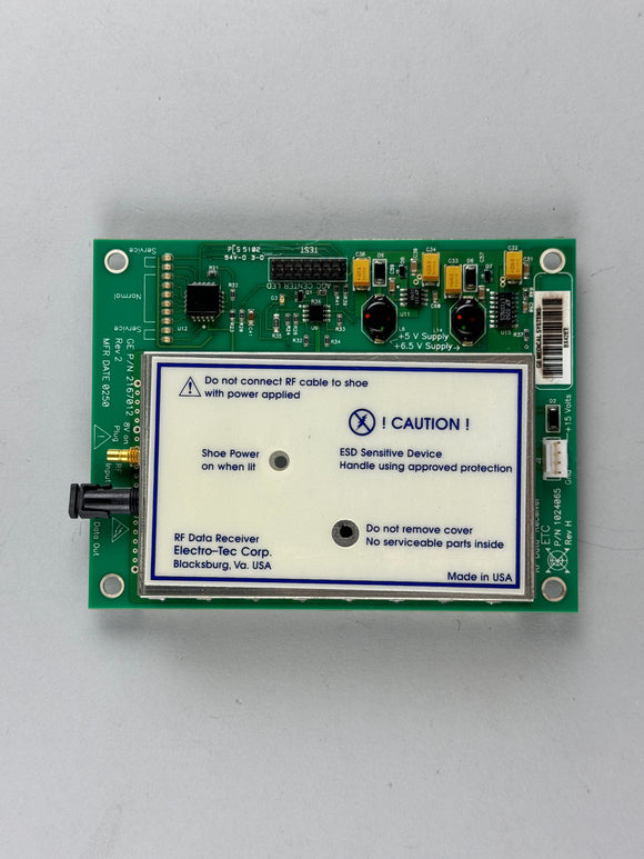 GE CT P9237HM RF SLIPRING RECEIVER, 2167012
