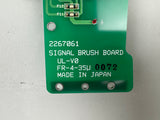 GE SIGNAL BRUSH BOARD for CT P/N 2267061
