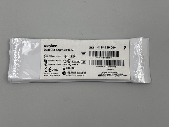 Stryker Dual Cut Sagittal Blade