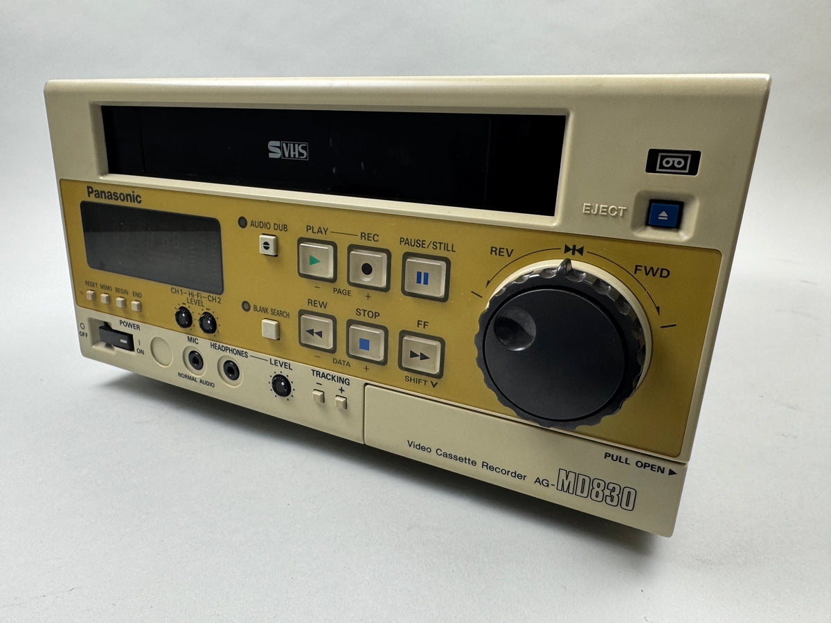 Puma Recorder Panasonic AG-MD830P Video Cassette Recorder – Puma Export, Inc.