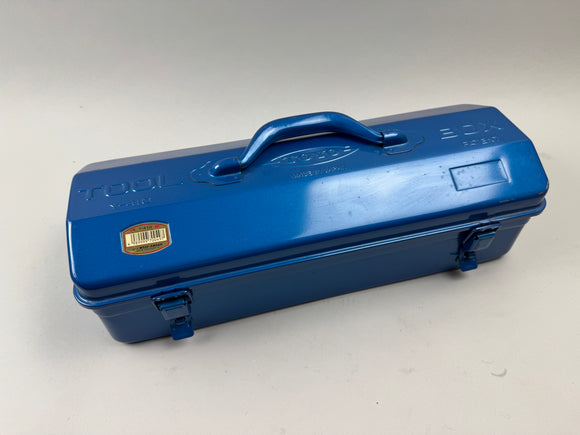 TOYO Steel Tool Box Y-410 Blue Durable Tool Box, Made in Japan