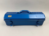 TOYO Steel Tool Box Y-410 Blue Durable Tool Box, Made in Japan