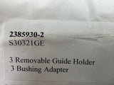 GE Stereotaxy Calibration Kit, includes 3 Removable guide holders & 3 Brushing Adapters