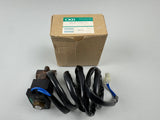 CDK SOLENOID VALVE MODEL AB3X 1019 W/ KEIHIN FLOWTECH CONSTANT FLOW VALVE