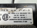 Treadlite II T-91-S Linemaster Single Pedal Footswitch