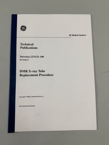 GE MEDICAL SYSTEMS 2231121-100 REV 0