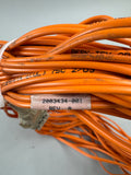 GE Healthcare P/N 2003434-001 Fiber Optic Cable ST to FDDI Duplex 75 ft