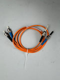 TYCO ELECTRONICS CABLE 503994-1 C/A 62.5/125 ST ST ZIPCORD 3 FT ORANGE