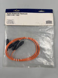FIBER OPTIC 45-6127 DUPLEX MULTIMODE PATCHCORD ST/MM TO ST/MM- 3 METERS