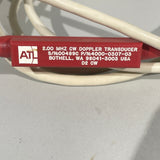 ATL / Philips 2.00 MHz Doppler Ultrasound Transducer Probe