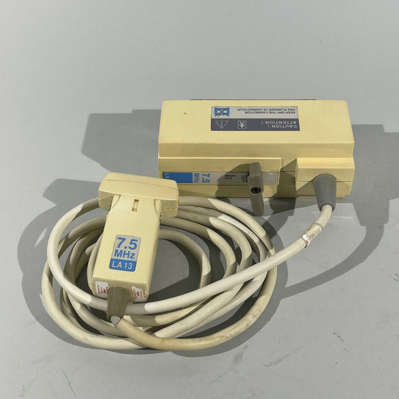 Esaote Biomedica LA13 7.5 MHz Ultrasound Transducer Probe