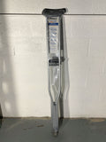 McKesson Push-Button Aluminum Crutches - Tall Adult