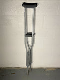McKesson Push-Button Aluminum Crutches - Adult