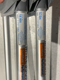 McKesson Push-Button Aluminum Crutches - Adult