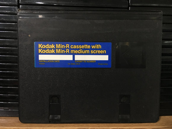 Kodak 24cm x 30cm Min-R Cassette, Kodak Min-R Medium Screen